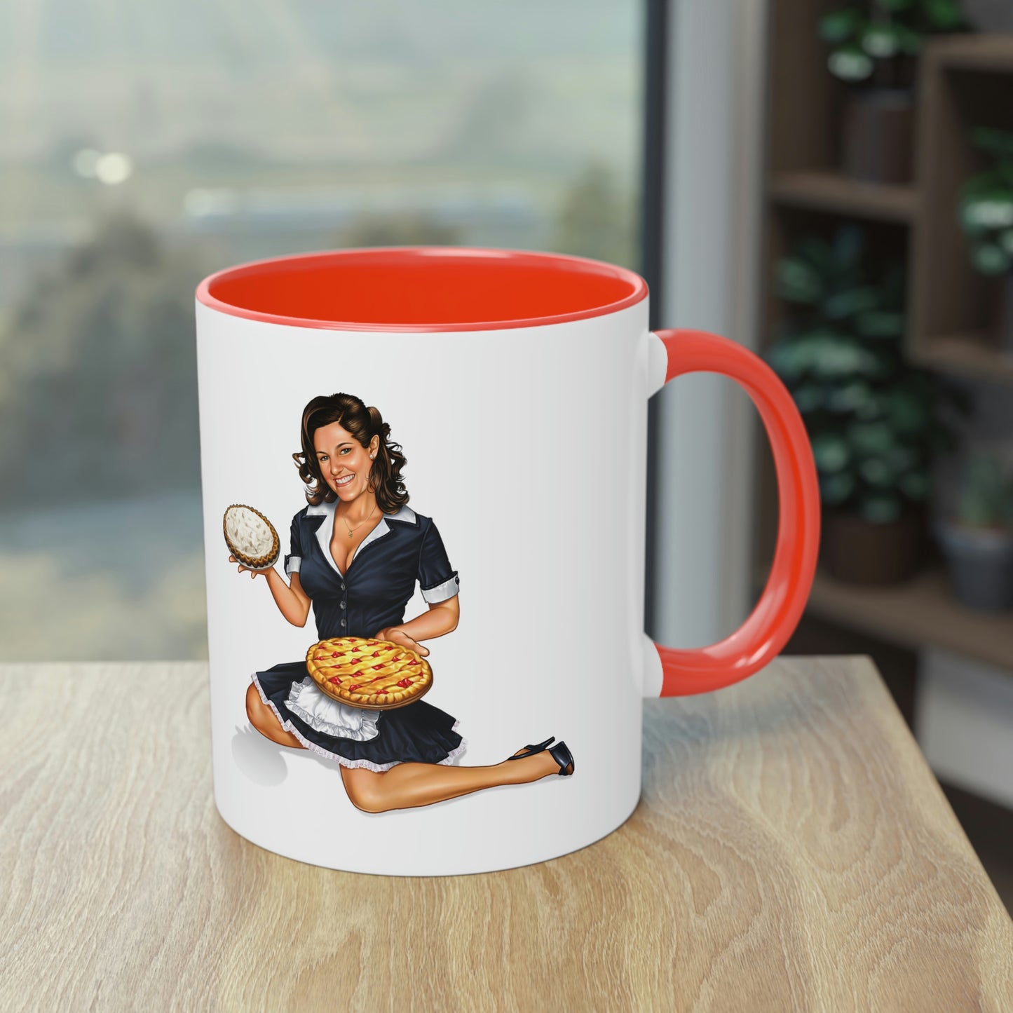 Mamma's Two-Tone Coffee Mug, 11oz