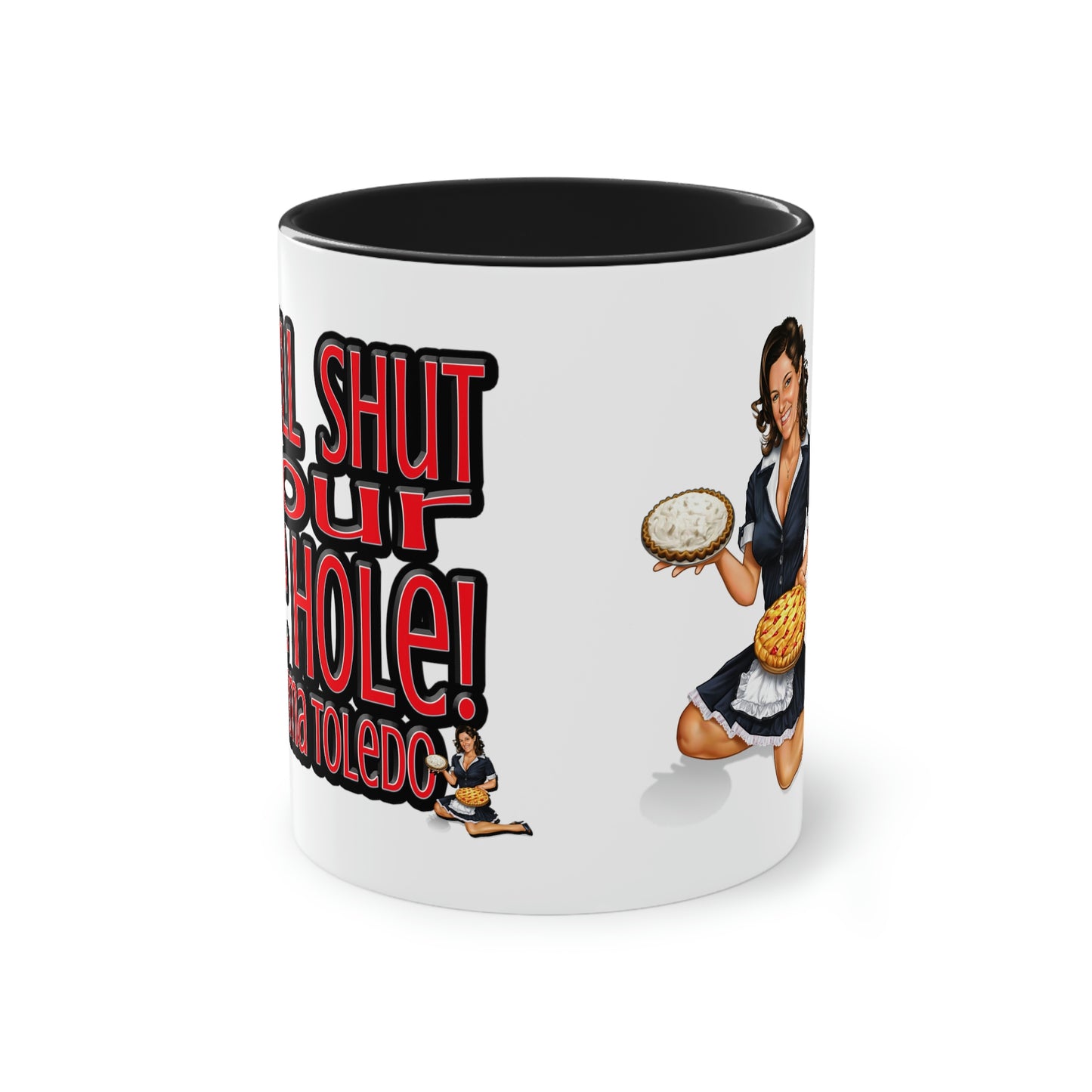 Mamma's Two-Tone Coffee Mug, 11oz