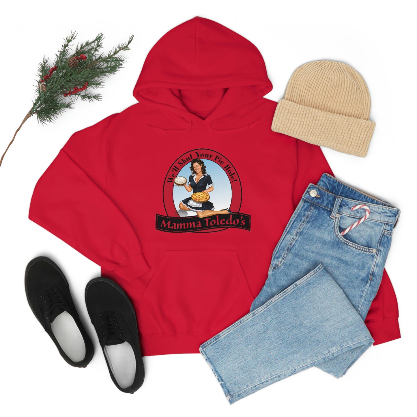 Mamma's LOGO Heavy Blend™ Hooded Sweatshirt