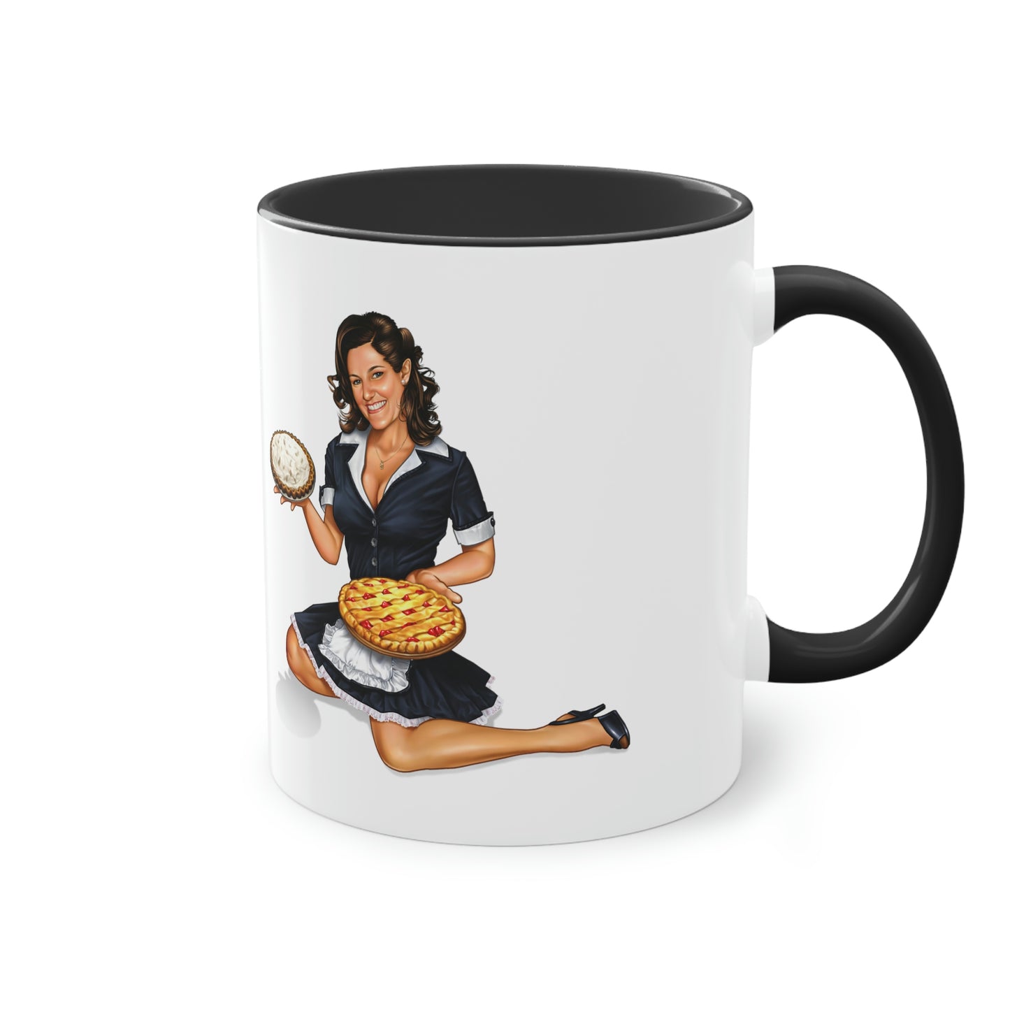 Mamma's Two-Tone Coffee Mug, 11oz