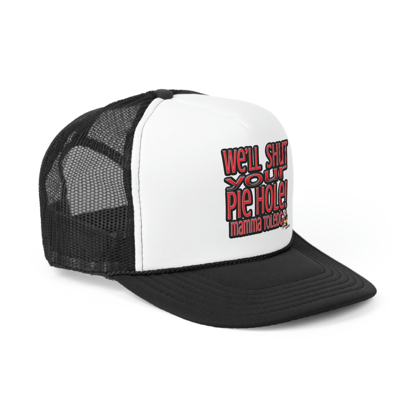 Shut Your Pie Hole Trucker Caps